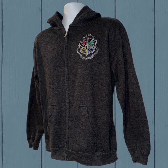 Harry Potter Other - Harry Potter Hogwarts Crest Zip Hoodie Kids XL | Wizarding World Licensed